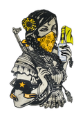 Affiche poster EZLN Pastis Agressif
