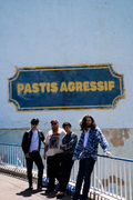 Affiche poster logo "Pastis Agressif"