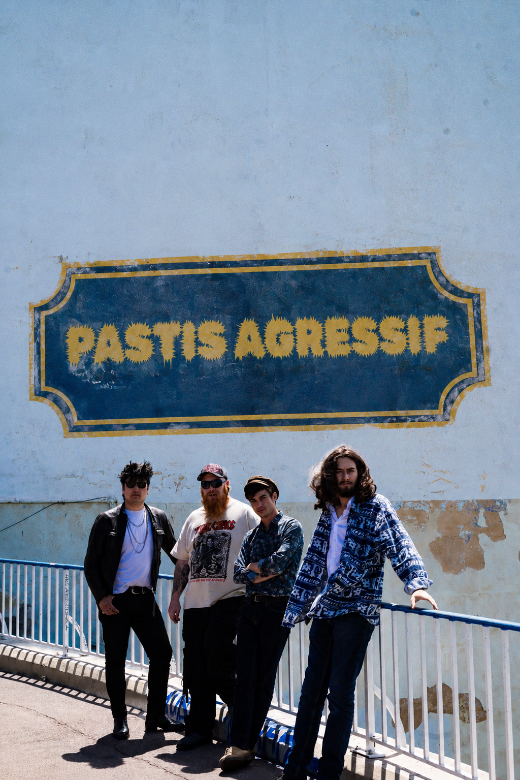 Affiche poster logo "Pastis Agressif"