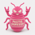 Peluche Punky la punaise de lit logo "Pastis Agressif"