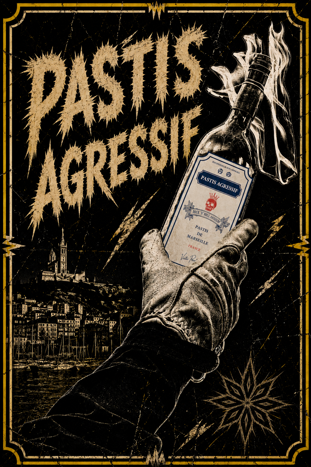 Affiche poster pastis Molotov